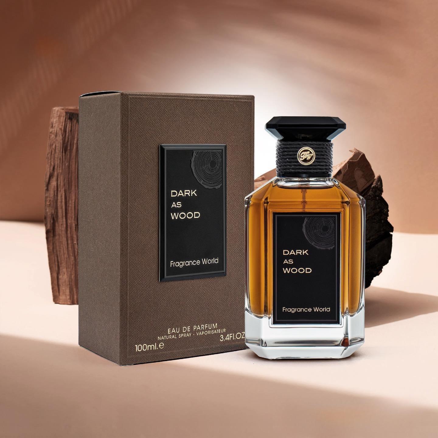 Dark As Wood 100ml by Fragrance World - Eau De Parfum