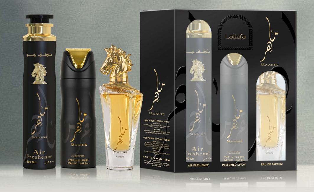 3P GiftSet Maahir by Lattafa