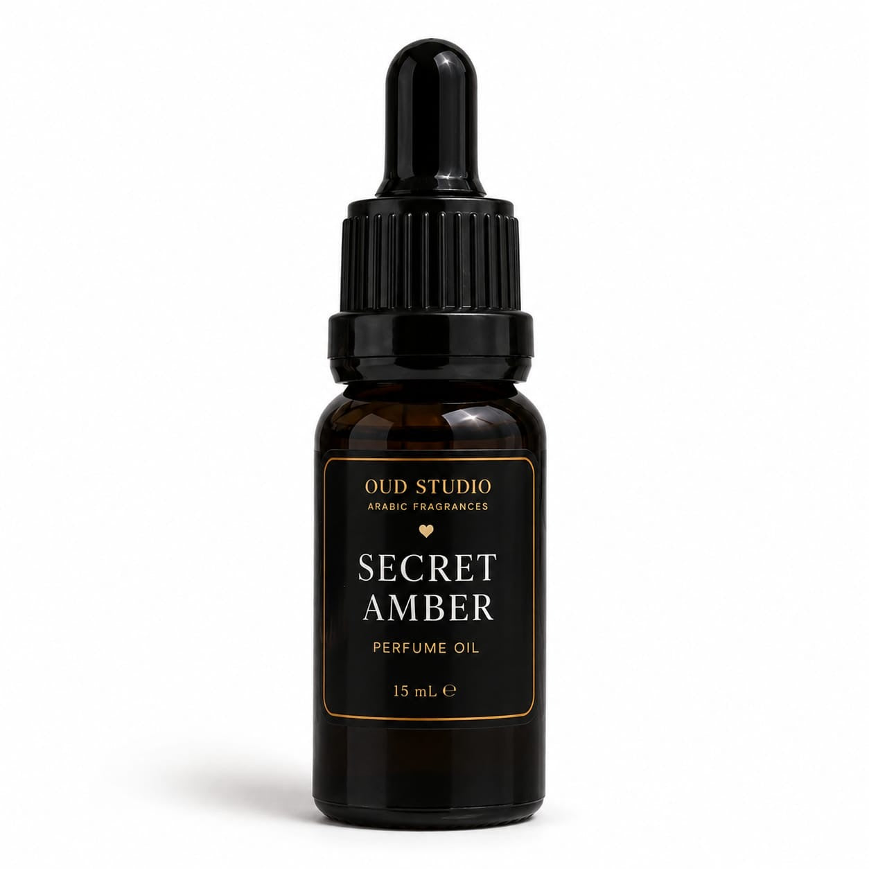 Secret Amber Perfume Oil 15ml | Luxury Arabic Fragrance by Oud Studio