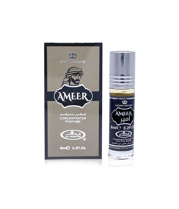 Pack of 6 - Ameer 6ml Perfume Oil by Al Rehab
