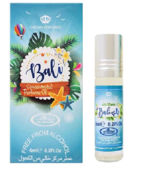Pack of 6 - Bali 6ml Perfume Oil by Al Rehab
