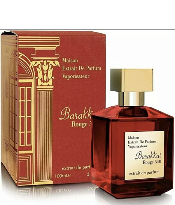 Barakkat Rouge Extrait 100ml by Fragrance World - Eau De Parfum