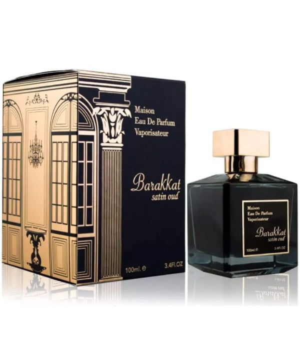 Barakkat Satin Oud 100ml by Fragrance World - Eau De Parfum