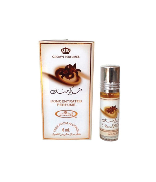 Pack of 6 - Choco Musk 6ml Perfume Oil by Al Rehab