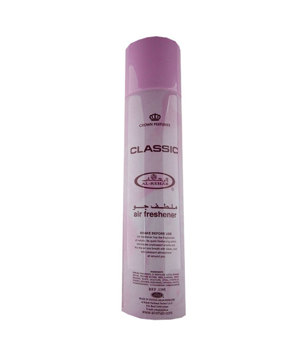 Pack of 6- Classic 300ml Air Freshener by Al Rehab