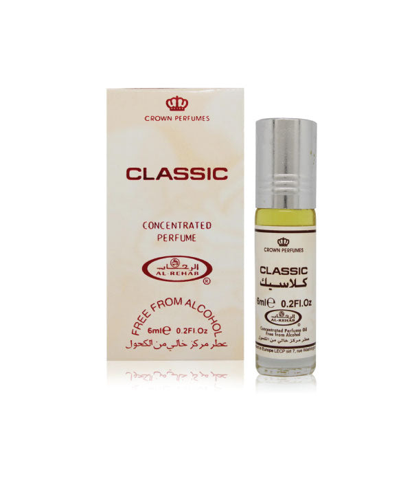 Pack of 6 - Classic 6ml Perfume Oil by Al Rehab