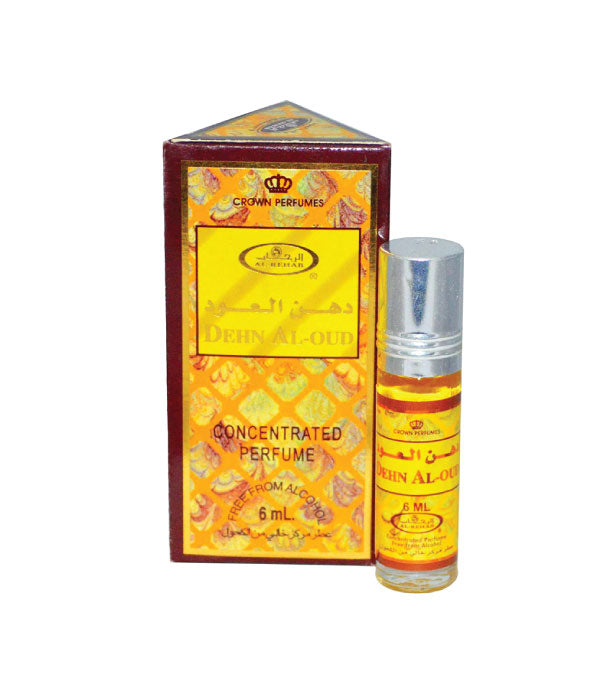 Pack of 6 - Dehn Al Oud 6ml Perfume Oil by Al Rehab