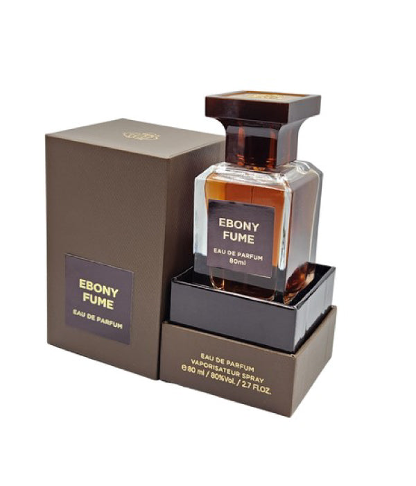 Ebony Fume 80ml by Fragrance World - Eau De Parfum
