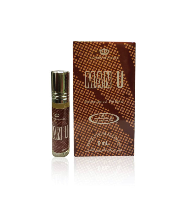 Pack of 6 - Man U 6ml Perfume Oil by Al Rehab