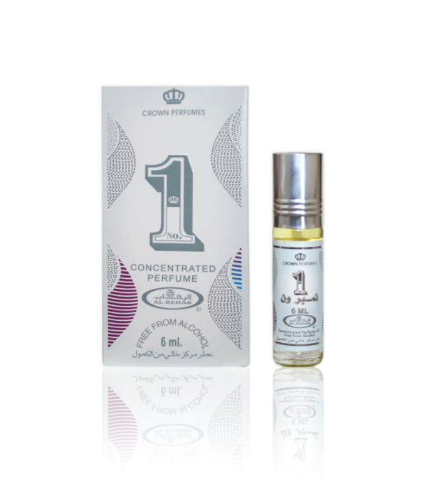 Pack of 6 - No 1 6ml Perfume Oil by Al Rehab