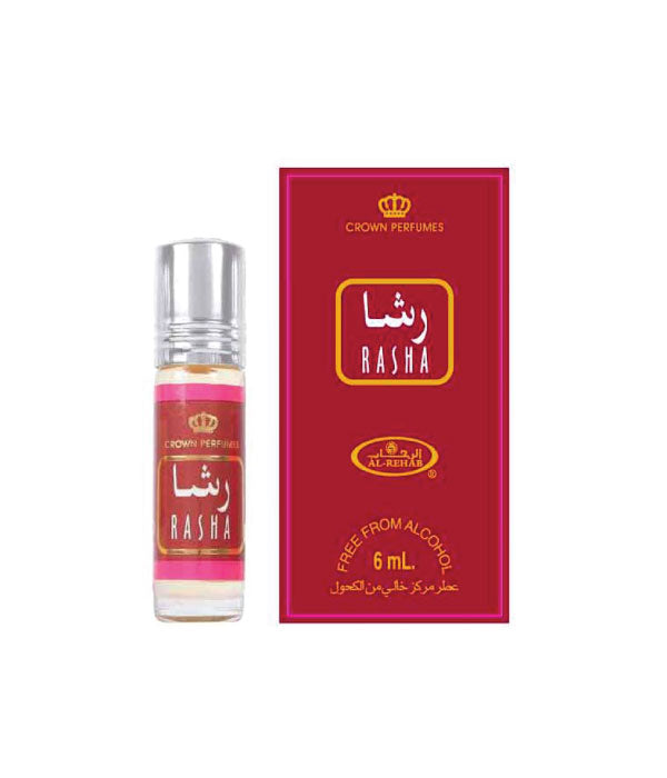 Pack of 6 - Rasha 6ml Perfume Oil by Al Rehab
