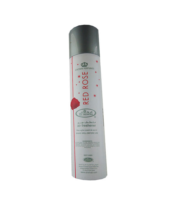Pack of 6- Red Rose 300ml Air Freshener by Al Rehab