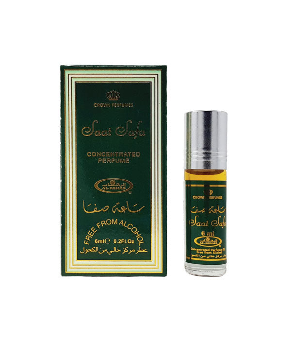 Pack of 6 - Saat Safa 6ml Perfume Oil by Al Rehab