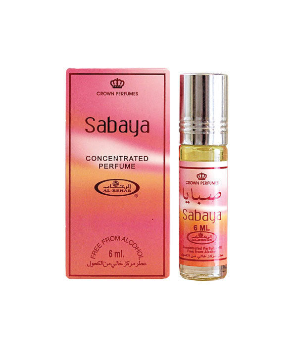 Pack of 6 - Sabaya 6ml Perfume Oil by Al Rehab