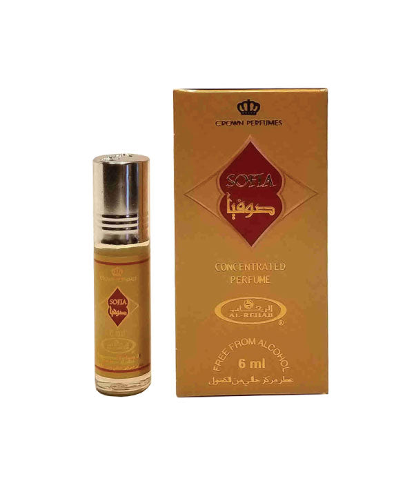 Pack of 6 - Sofia 6ml Perfume Oil by Al Rehab