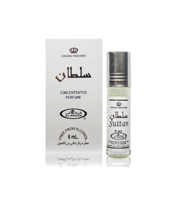 Pack of 6 - Sultan 6ml Perfume Oil by Al Rehab
