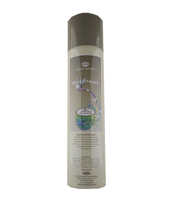 Pack of 6- White Musk 300ml Air Freshener by Al Rehab