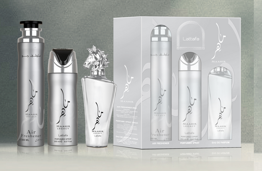 3P GiftSet Maahir Legacy by Lattafa