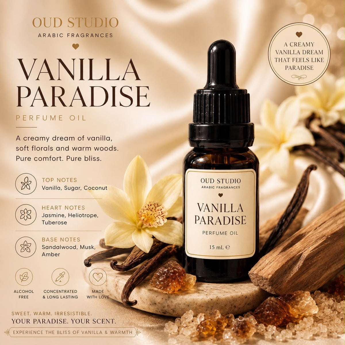 Vanilla Paradise 15Ml