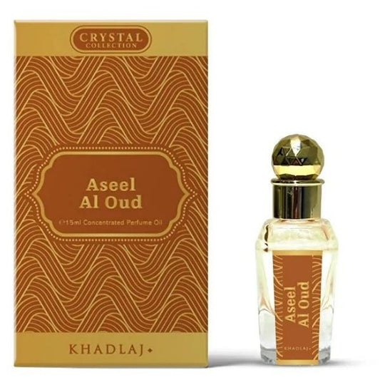 Aseel Al Oud 15ml Pack of 12 by Khadlaj Perfume Oil - CPO