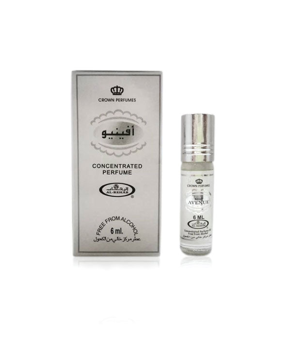 Pack of 6 - Avenue  6ml Perfume Oil by Al Rehab