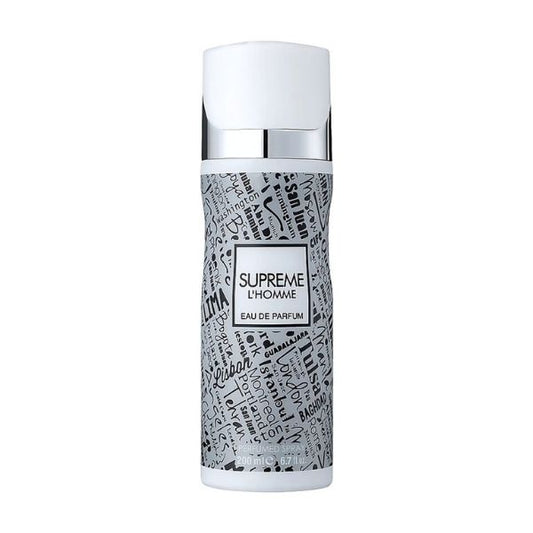 Pack of 6- Supreme L'Homme 200ml Deodorant by Fragrance World