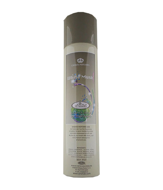 Pack of 6- White Musk 300ml  Air Freshener by Al Rehab